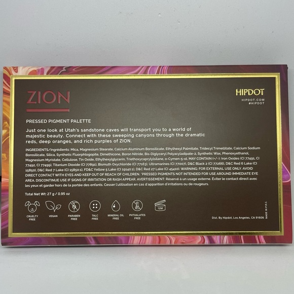 HIPDOT Zion Eyeshadow Palette - Picture 3 of 3